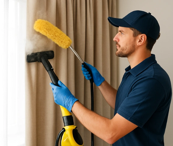 Trusted blind cleaning technician Matty Curtain Cleaning oakleigh-vic QLD