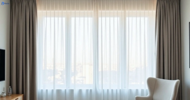 Restored vibrant drapes in oakleigh-vic QLD after Matty Curtain Cleaning